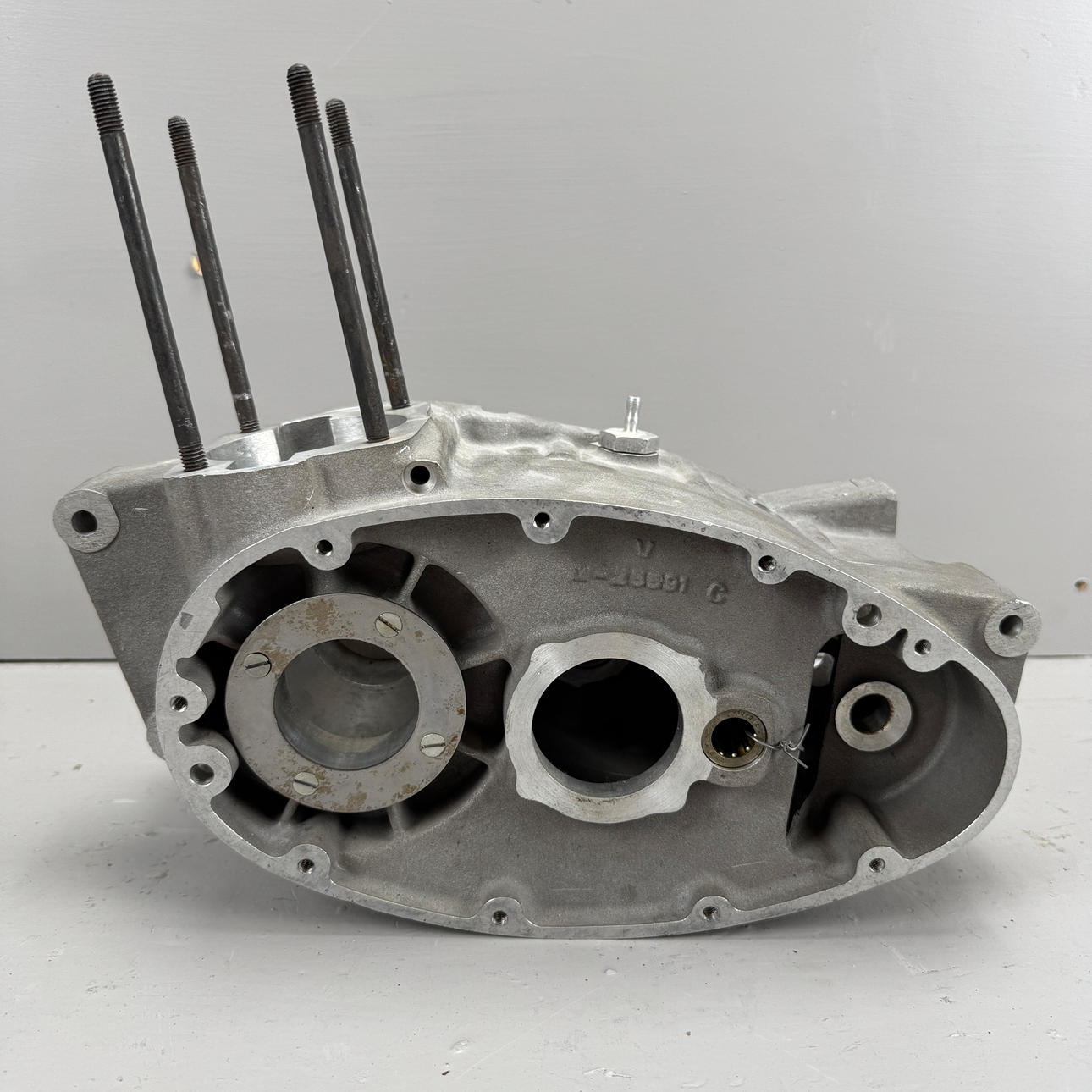 A HUSQVARNA, model Silver/Guldpil, engine block, 1950s, Sweden ...