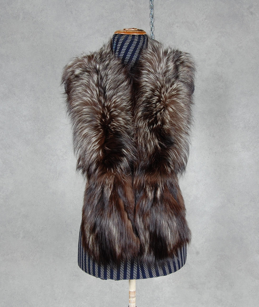 PÄLSSTOLA, silverräv, Hovkörsnär Erik Andersson.