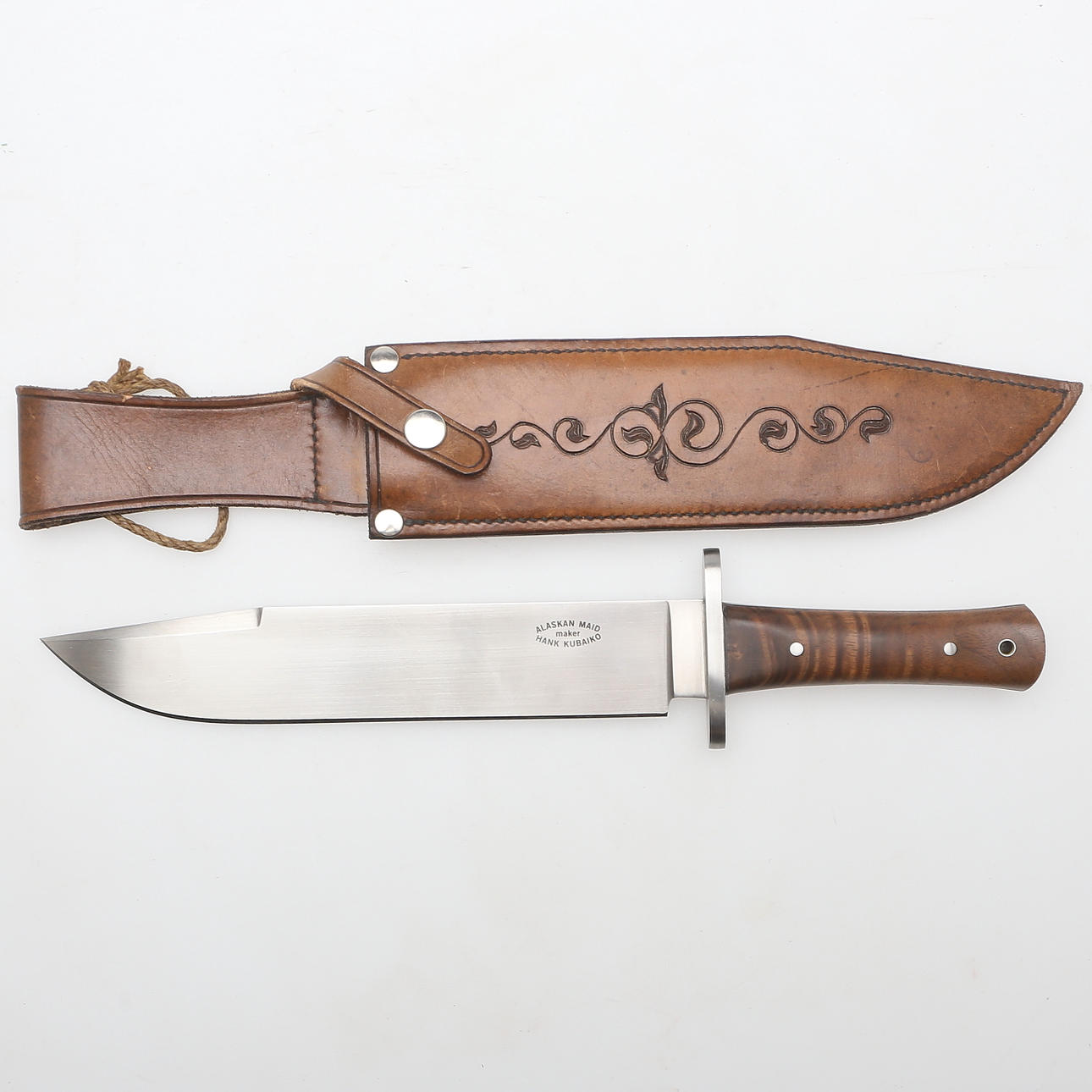 BOWIEKNIV, Hank Kubaiko, Alaska, 1900-tal.