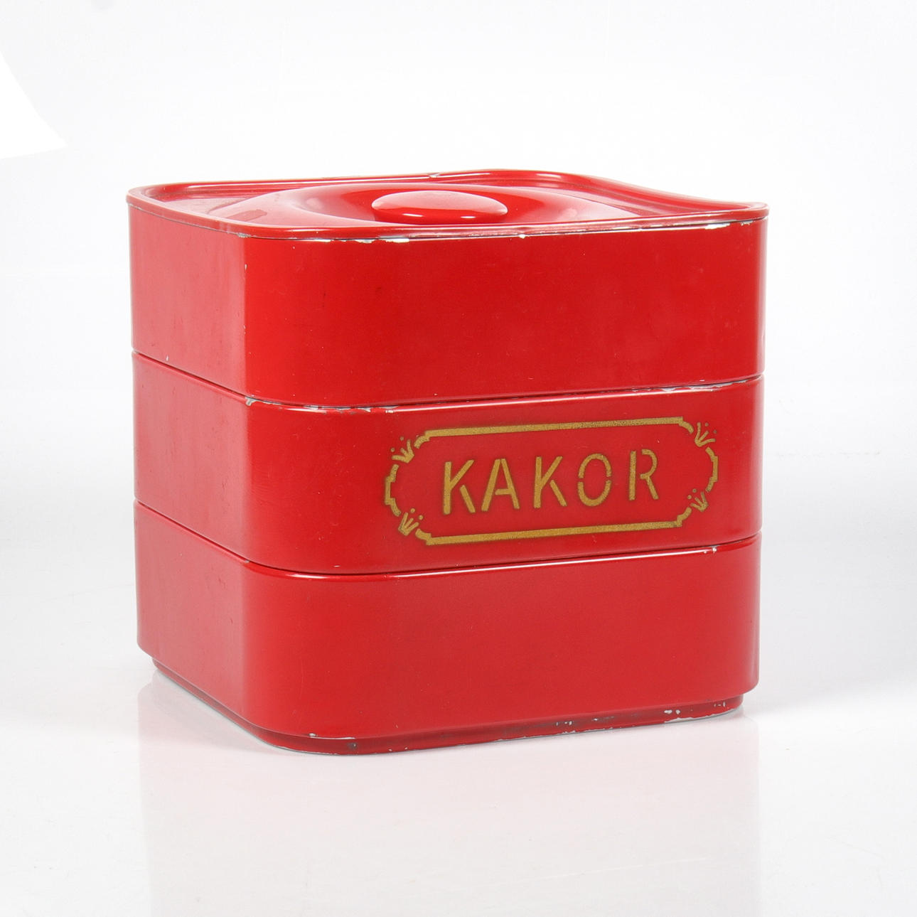 A 3-storey cake jar, NilsJohan. 1950s.