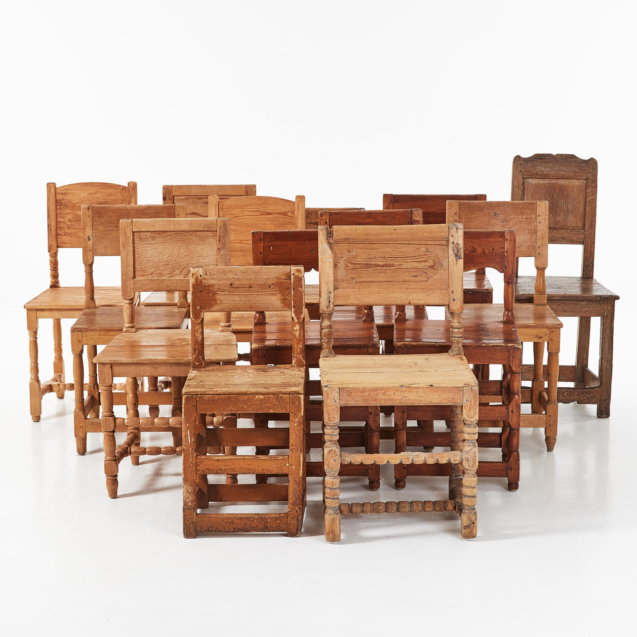 STOLAR, 14 st, 19/1800-tal, allmoge.