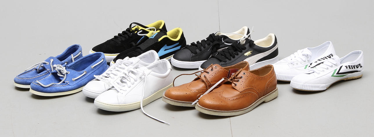 SKOR, 6 par, nya, storlek 44-44,5, konkurs efter first aid.