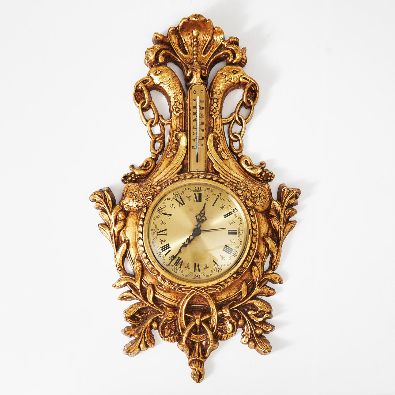 A late 20th century wall clock, Rococo style. Clocks & Watches - Wall ...