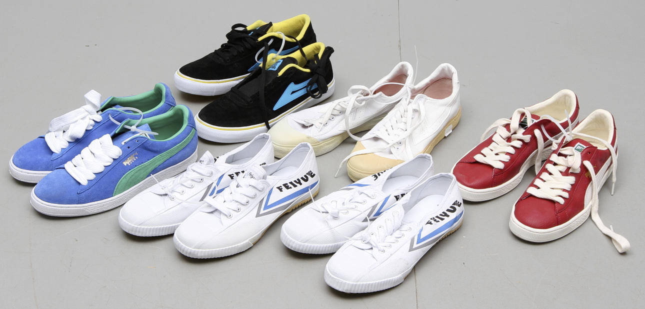 SKOR, 6 par, nya, storlek 44-44,5, konkurs efter first aid.