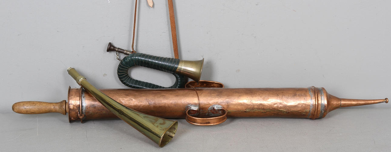 KOPPAR och MÄSSING, 3 delar, 1800-1900-tal.