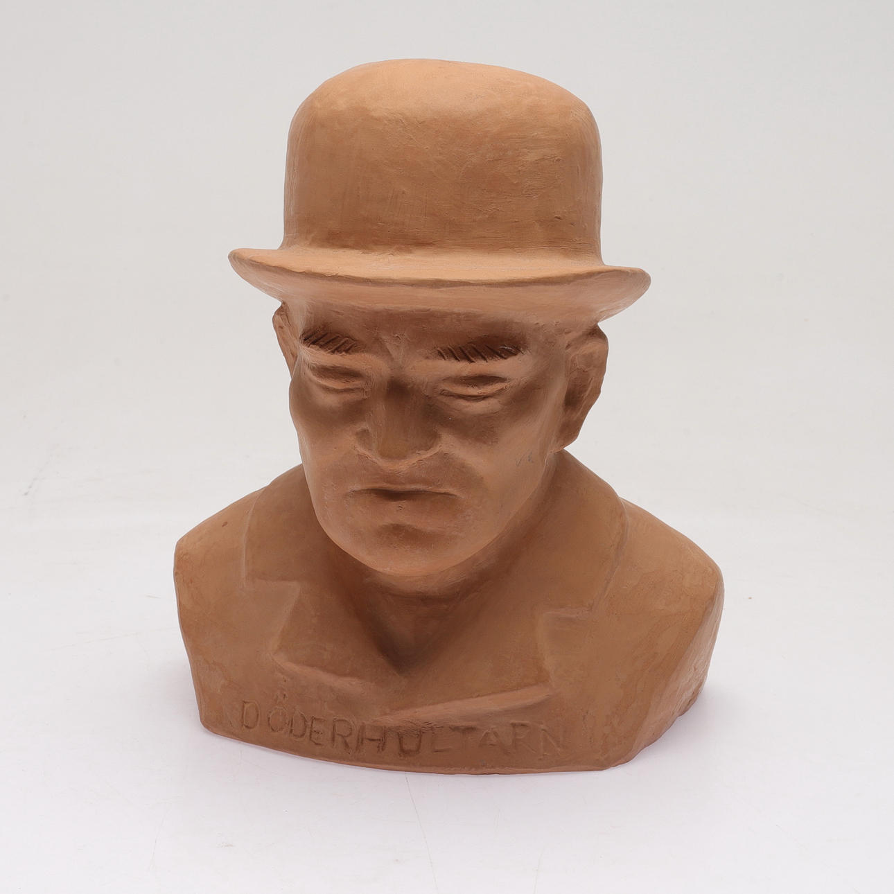 ARVID KÄLLSTRÖM. sculpture, earthenware, “Döderhultarn”, signed in the estate.