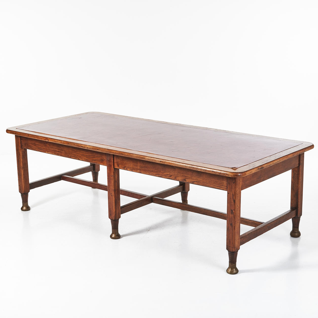 A conference/library table, early 20th century.