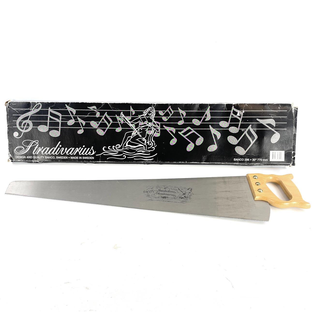 MUSIC SAW. “Sandvikens Stradivarius”, Bahco.