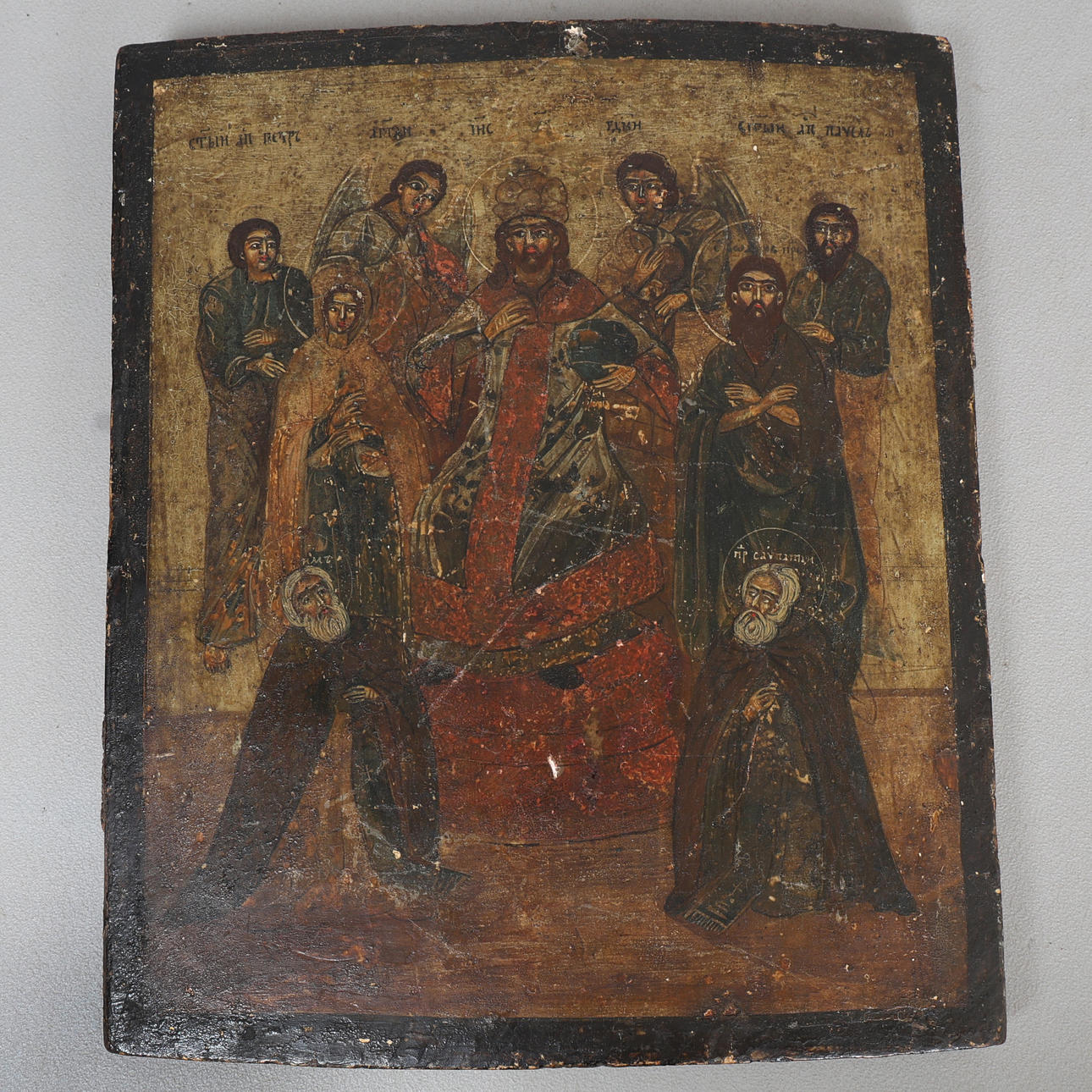AN ORTHODOX PAINTED ICON.