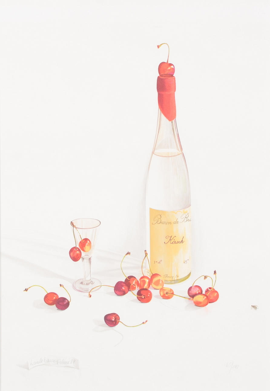 URSULA KRAUSE-OEHME. Färglitografi.