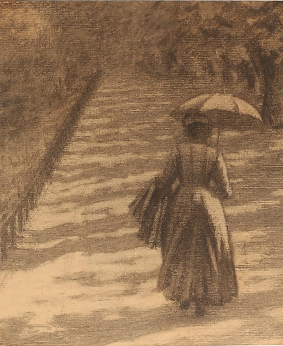 UNKNOWN ARTIST, drawing, early 20th century.