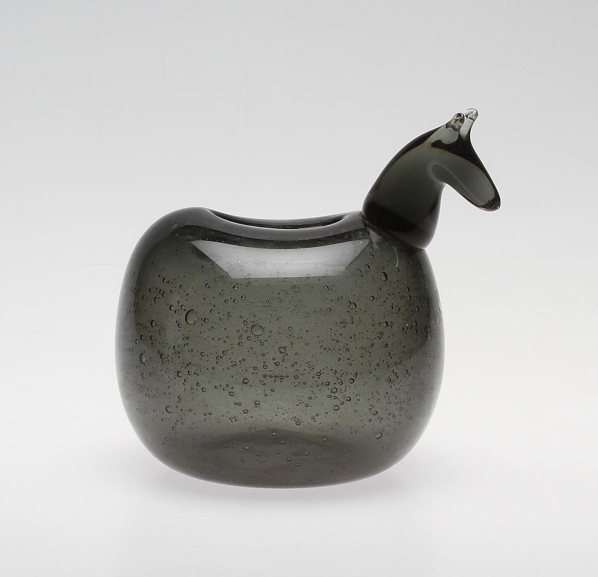 SPARBÖSSA, glas, "Pegasus", Göran Wärff, Pukeberg, signerad.