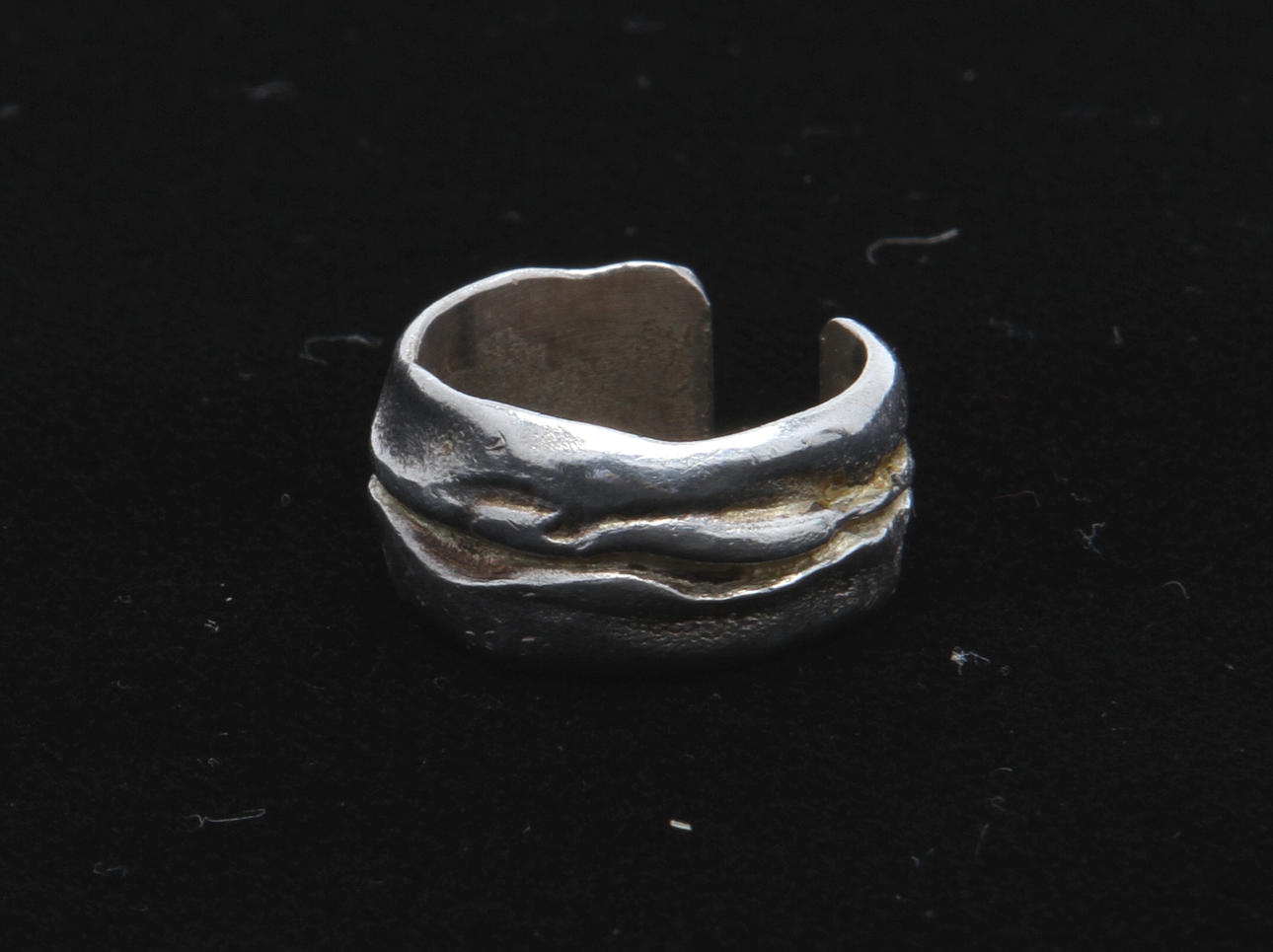 RING, silver. Björn Weckström, Lapponia, Finland. Vikt 8 gram.