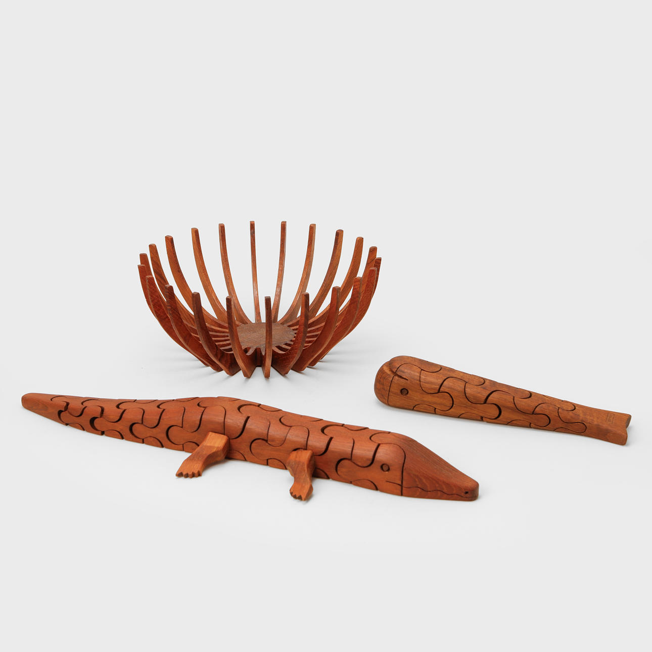 PUZZLE, 2 pieces and BOWL, Trip Trap, Denmark.