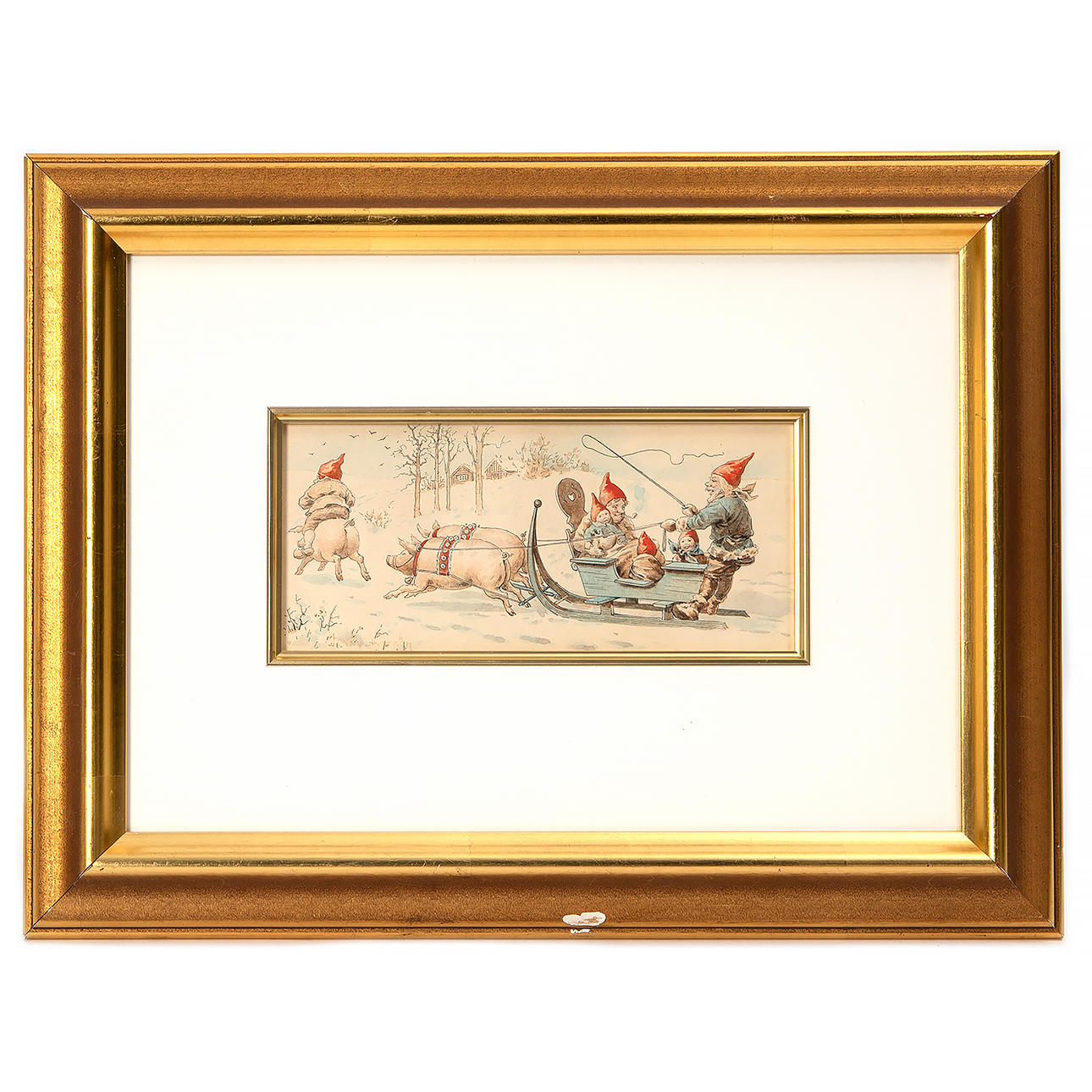 JENNY NYSTRÖM. Tomtar på slädfärd.