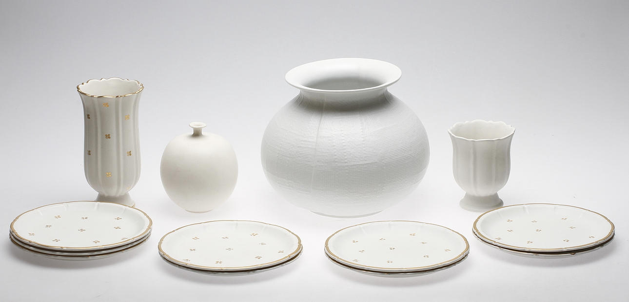 KERAMIK, 13 delar, Rörstrand, Gustavsberg och Friesland.