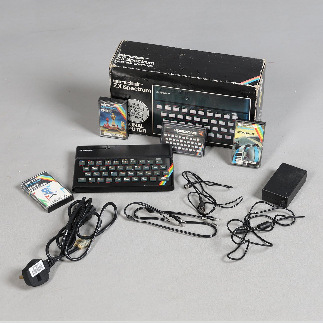 A BOXED SINCLAIR ZX SPECTRUM. Miscellaneous - Modern consumer ...
