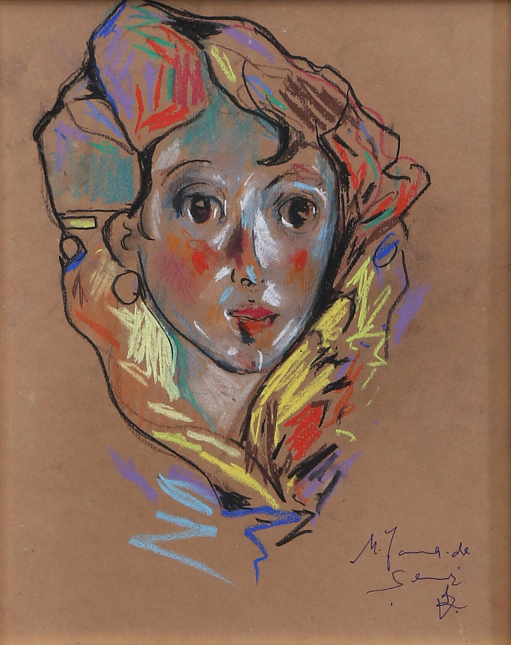 MIGUEL TORNER DE SEMIR. A girl.