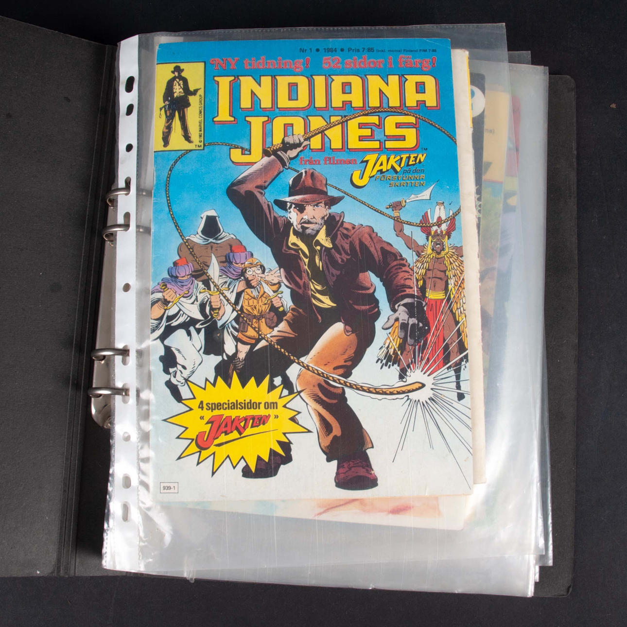 COMIC BOOKS in cover.