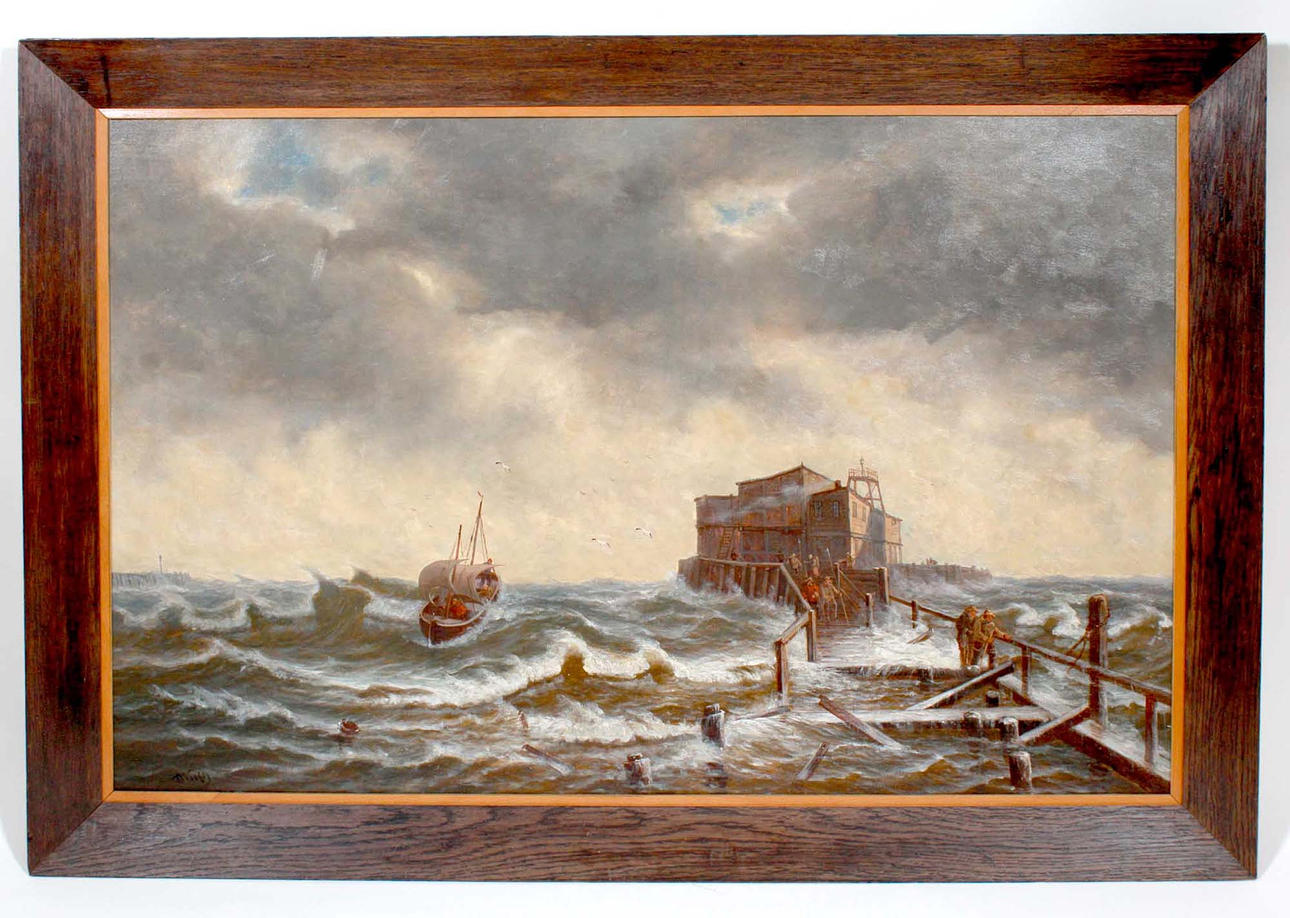 Stormy Sea, Weiss, Johann Baptist.