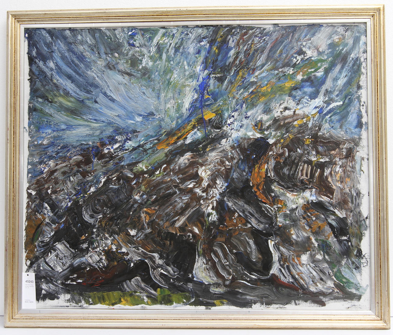 PER FALK. Olja på duk, signerad -64.