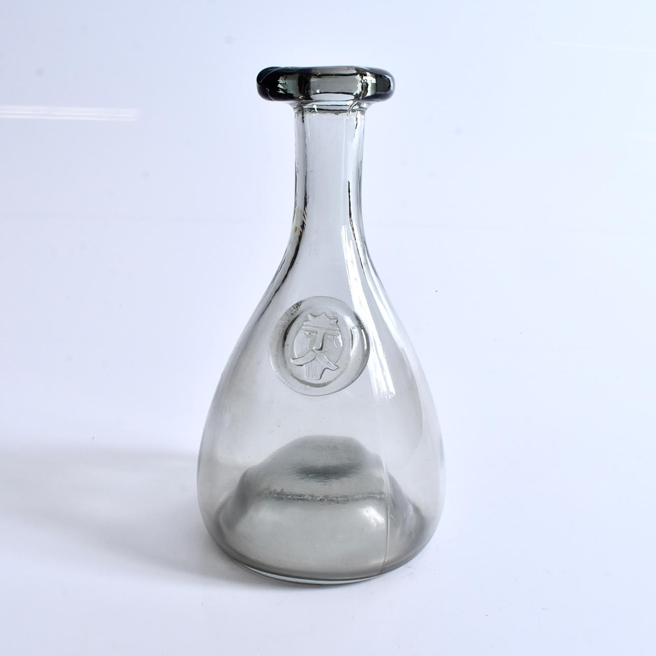 BOTTLE, glass, Holmegaard.