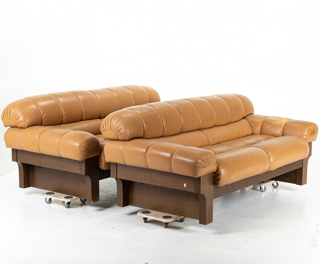 SOFAS, 1 pair, 2 -seater, 1960/70 - tall.
