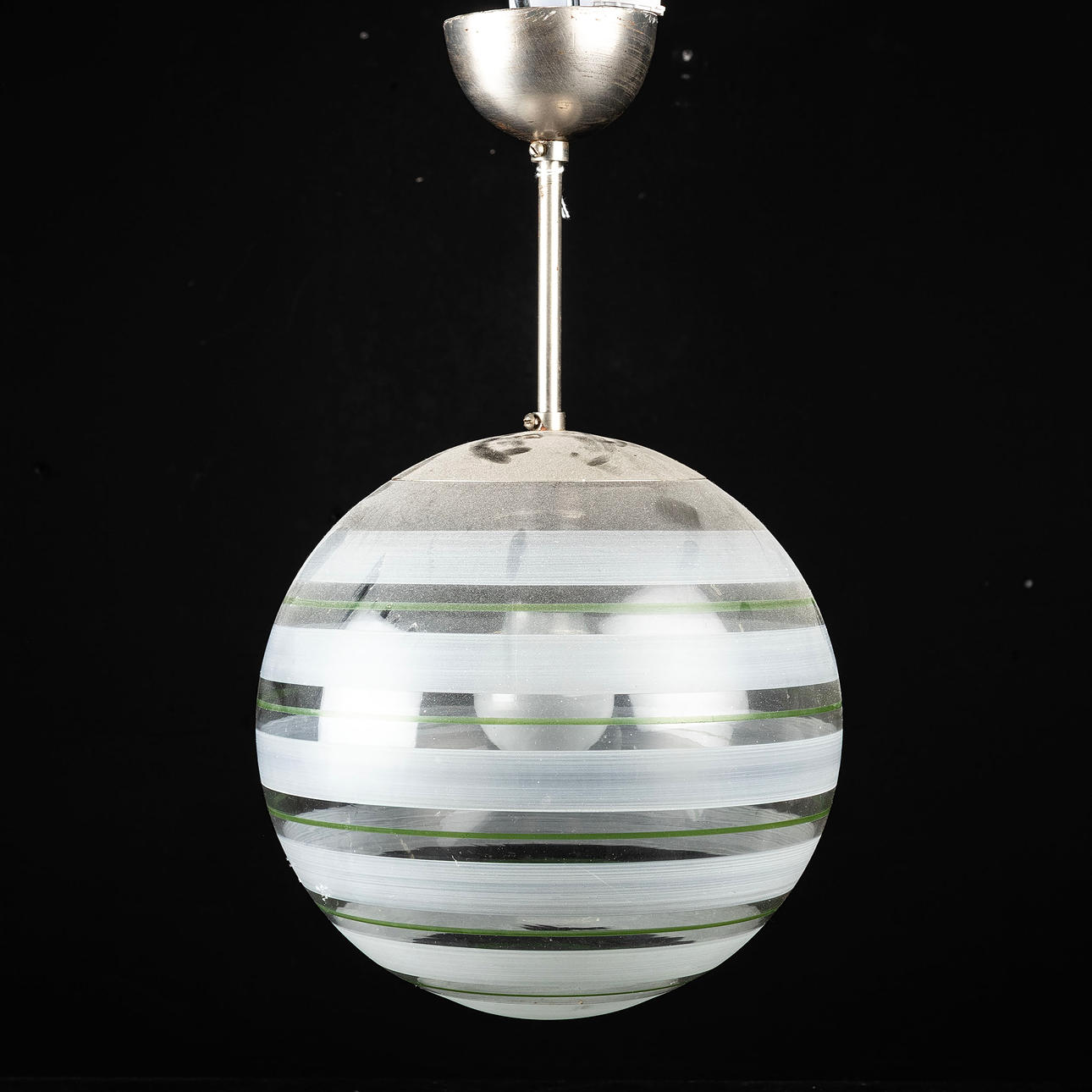 A ceiling lamp, no 11041, Arvid Böhlmarks Lampfabrik, 1940s.