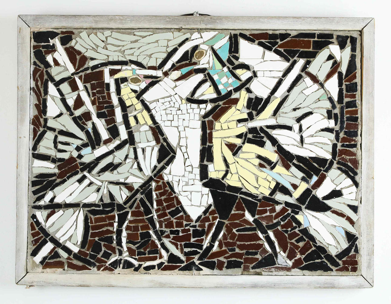 GÖSTA BOHM. Mosaic, “Gold grain” signed Atergo.