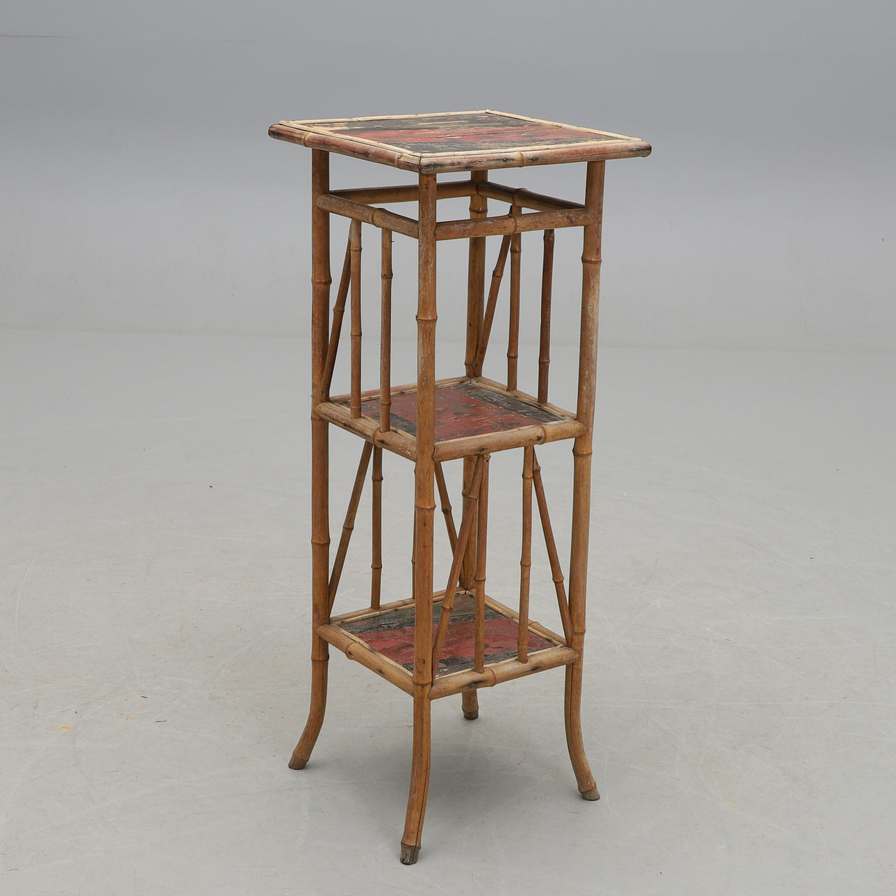 A colonial style pedestal, circa 1900-.