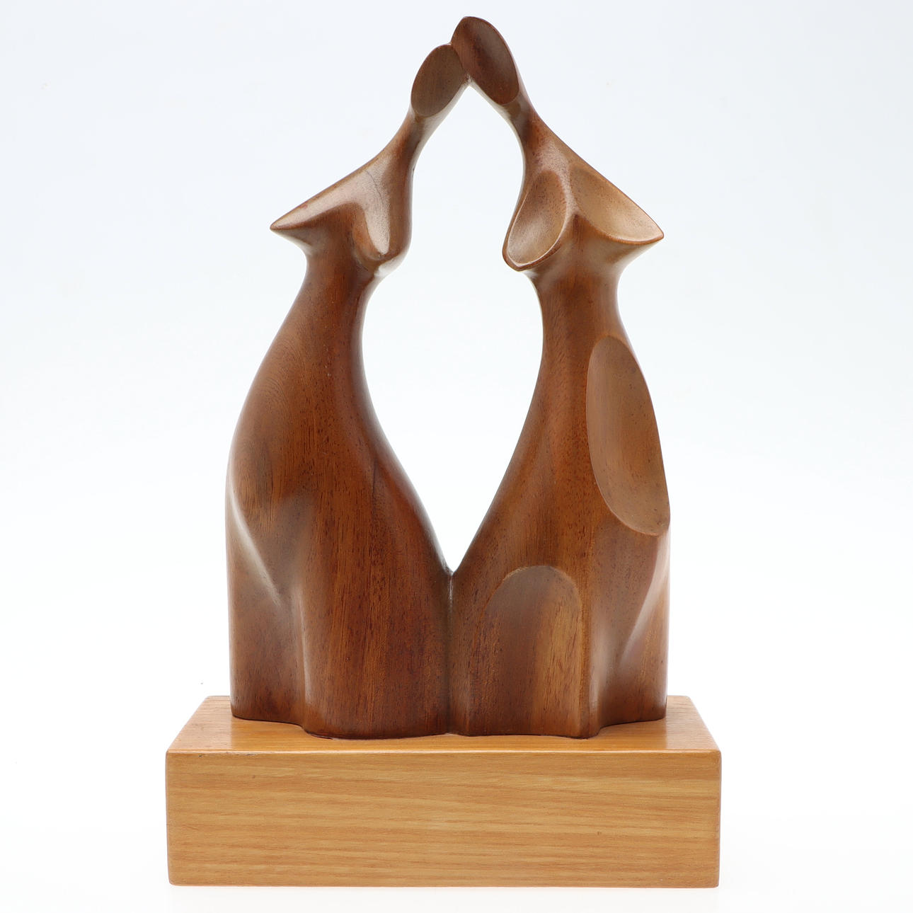 HJALMAR EKBERG. sculpture, “Väninnor”, signed and dated 1955.