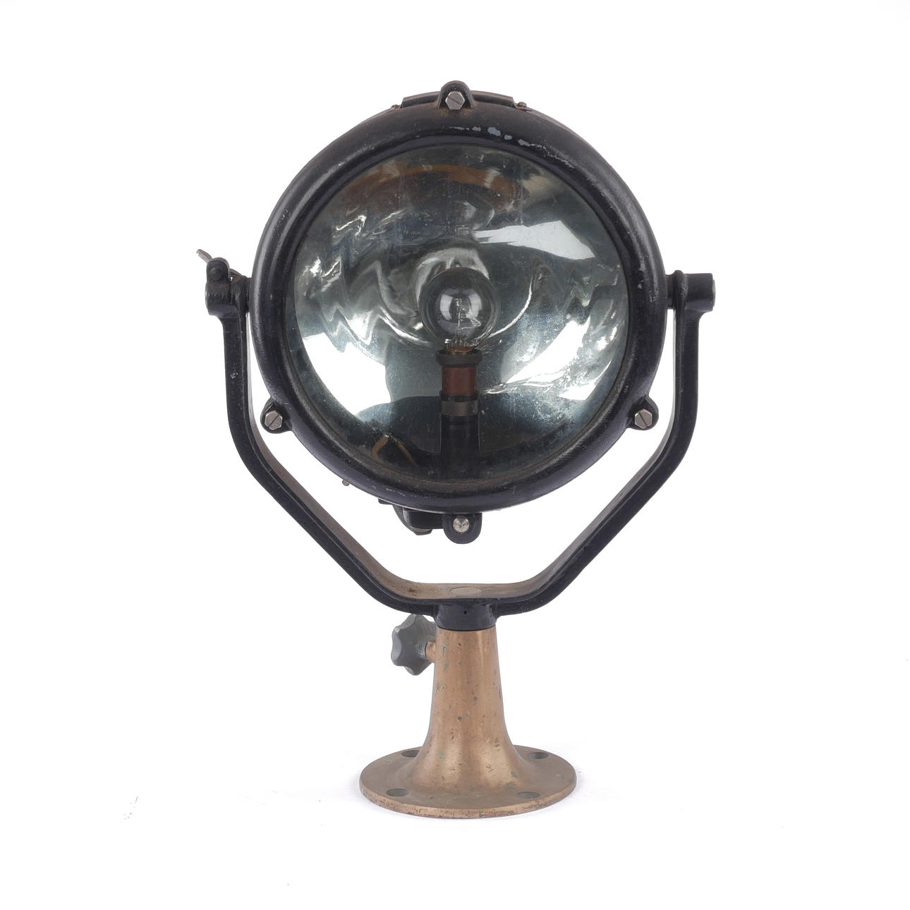 LOKOMOTIVLAMPE, metalhus, „NIFE“.