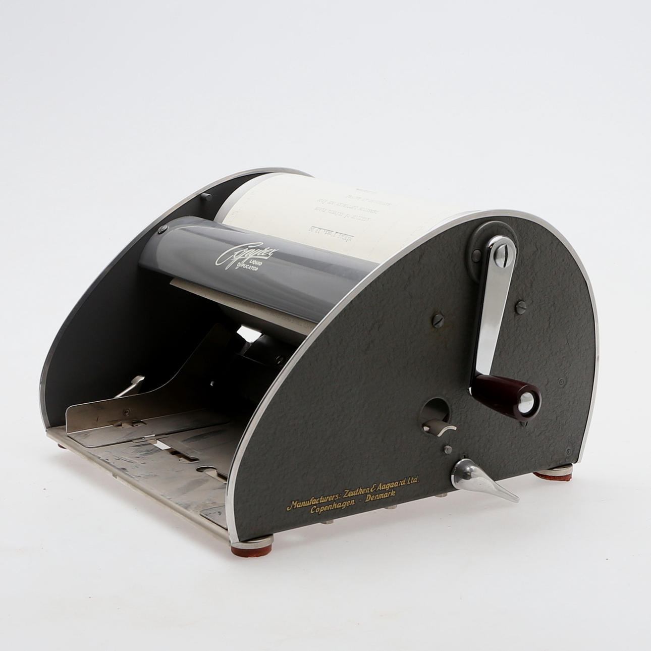 SPRITDUPLIKATOR, Copyrex, metall, 1900-tal.