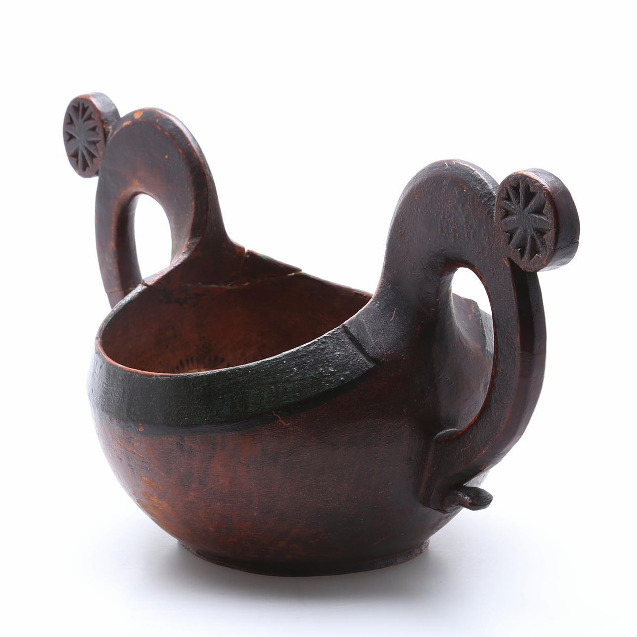 ÖLBOLLE, trä, Norge 17/1800-tal, allmoge.