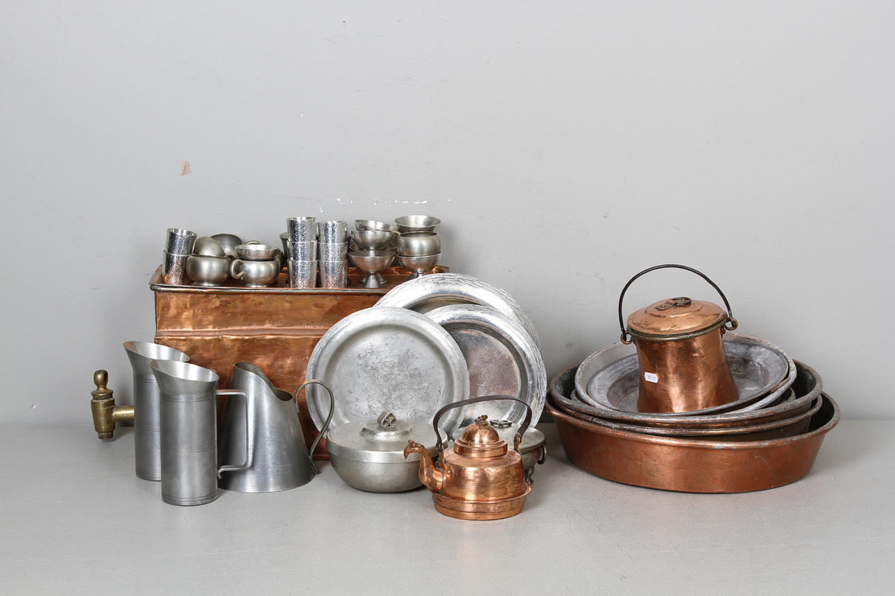 TENN och KOPPAR, 1800-1900-tal.