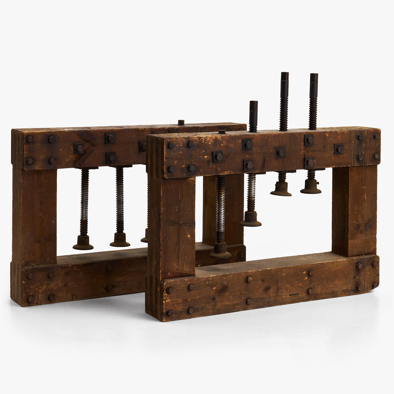 FANÉRPRESSAR, 2 st, 1900-talets början.