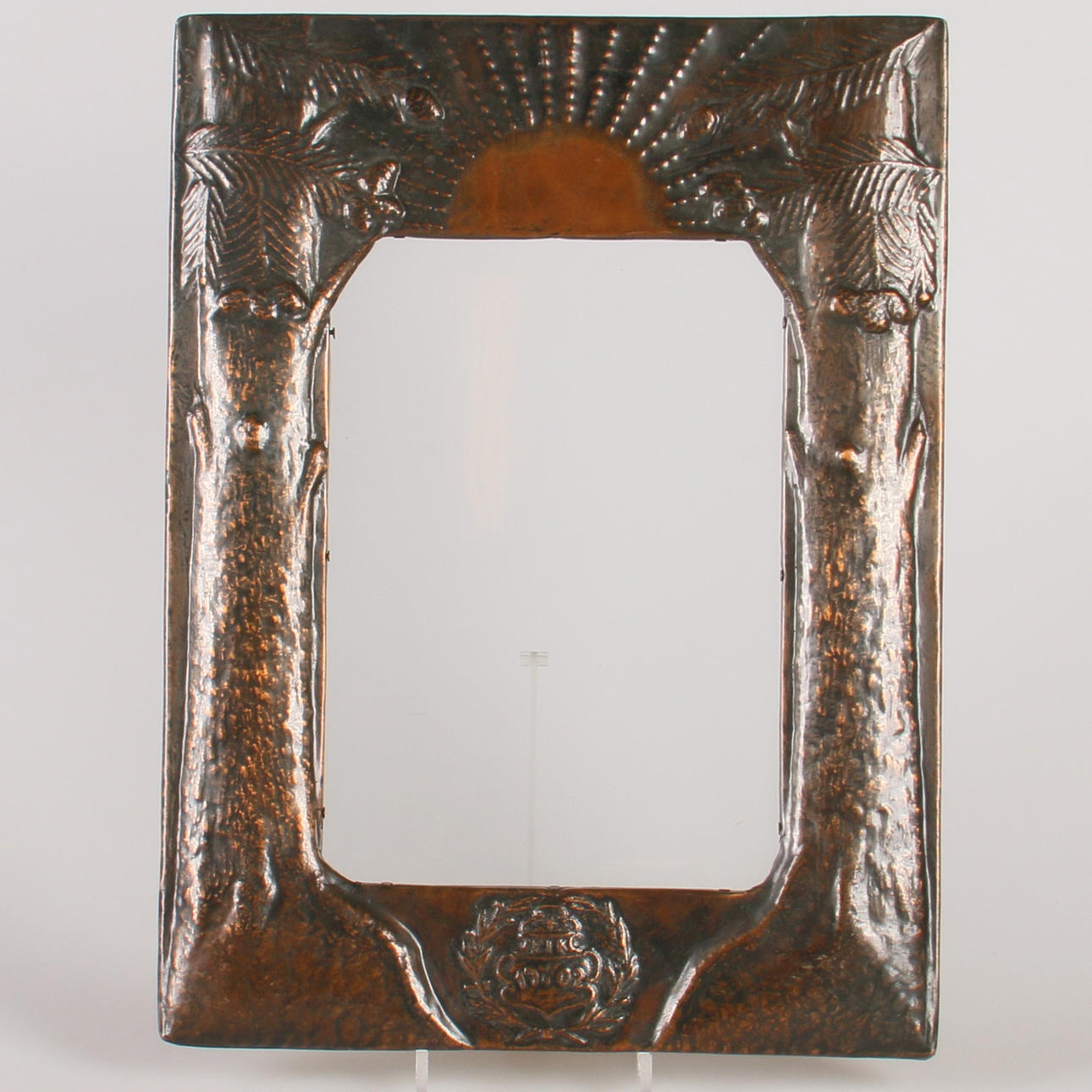 FOTORAM, koppar, jugend, 1900-talets första hälft.