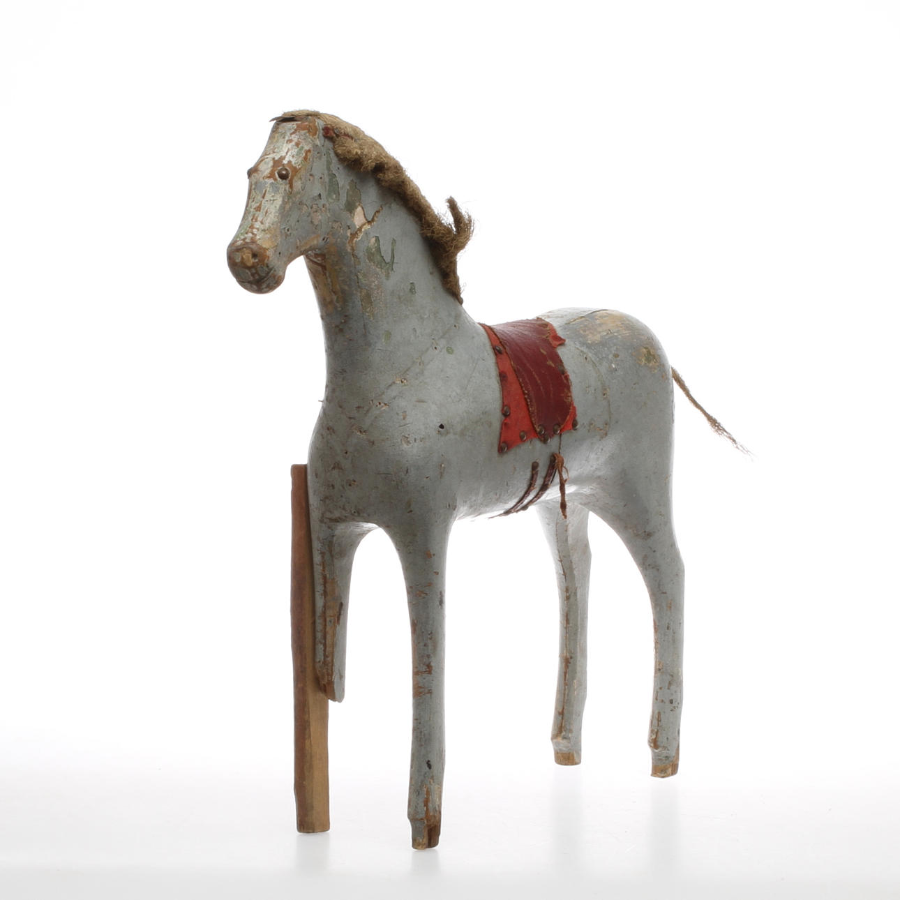 LEKSAKSHÄST, bemålat trä.