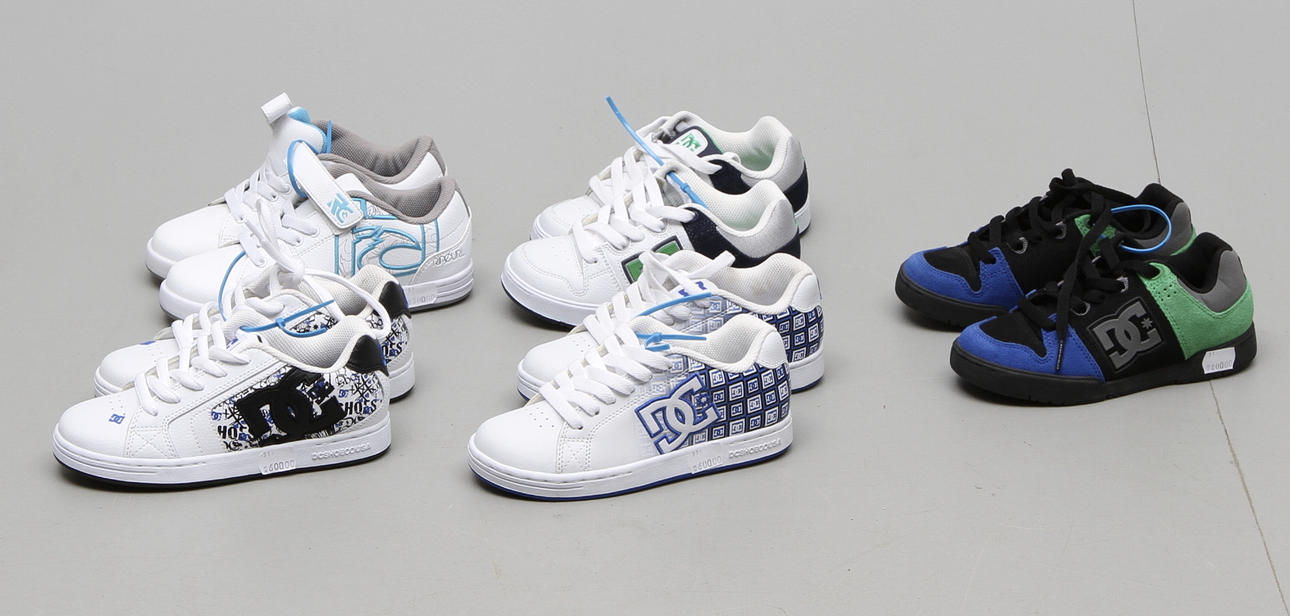 SKOR, 5 par, nya, storlek 30-31, konkurs efter first aid.