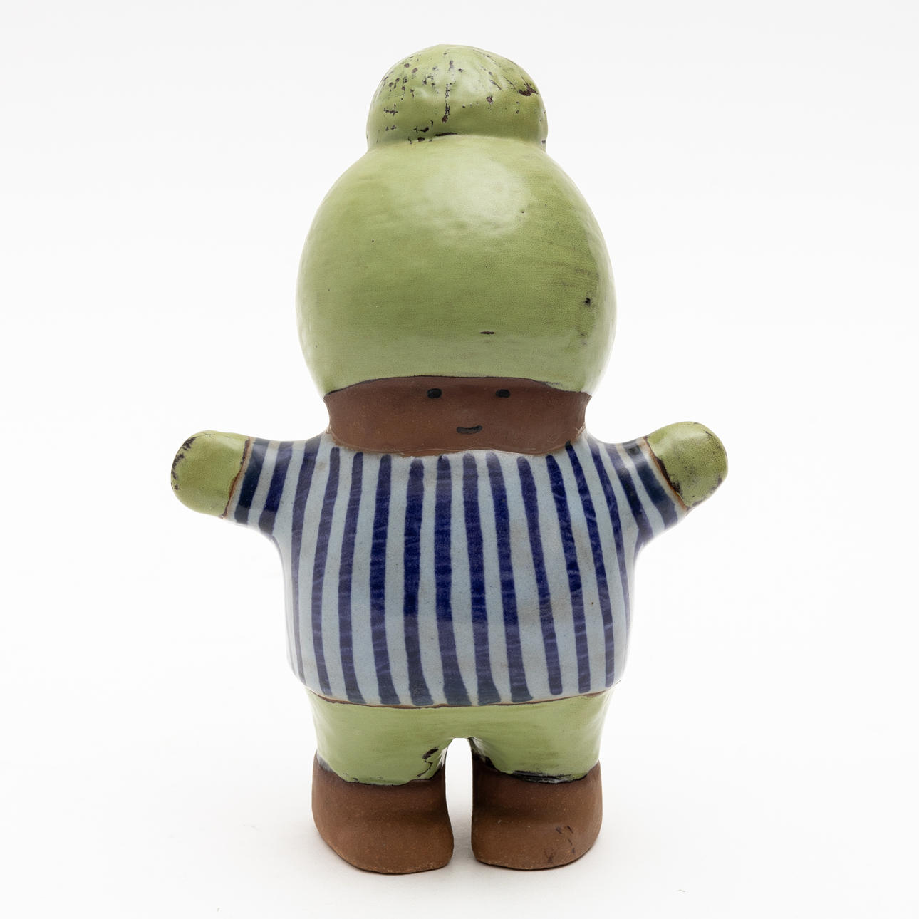 LISA LARSON. A figurine, “Donald”, Gustavsberg, stoneware.