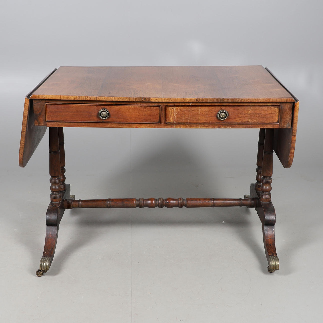 LATE REGENCY ROSEWOOD SOFA TABLE. Furniture - Tables - Auctionet