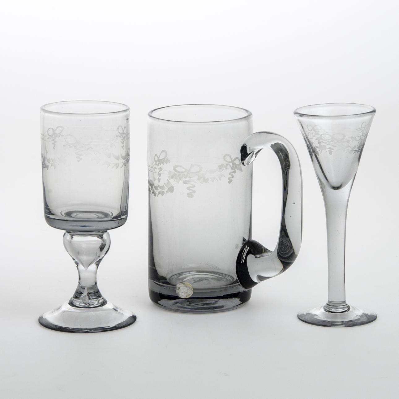 GLASSERVIS, 35 delar, "Antik", Reijmyre.