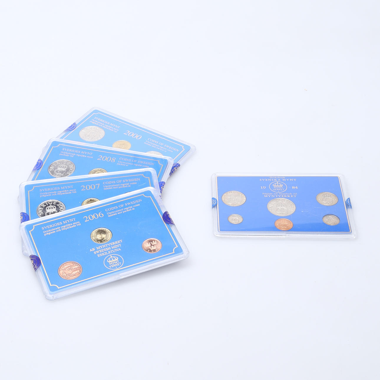 MYNT ÅRSSATSER 17 st, Sverige.