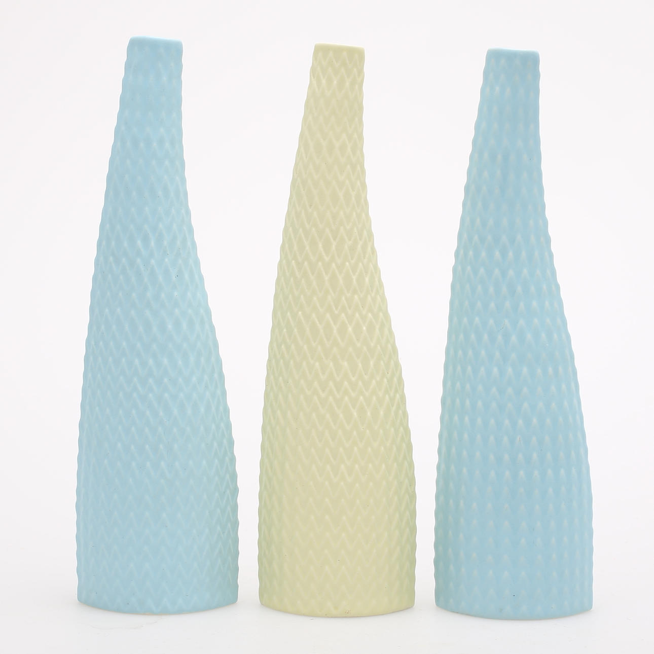 STIG LINDBERG. VASER, 3 st, stengods, "Reptil", Gustavsberg.