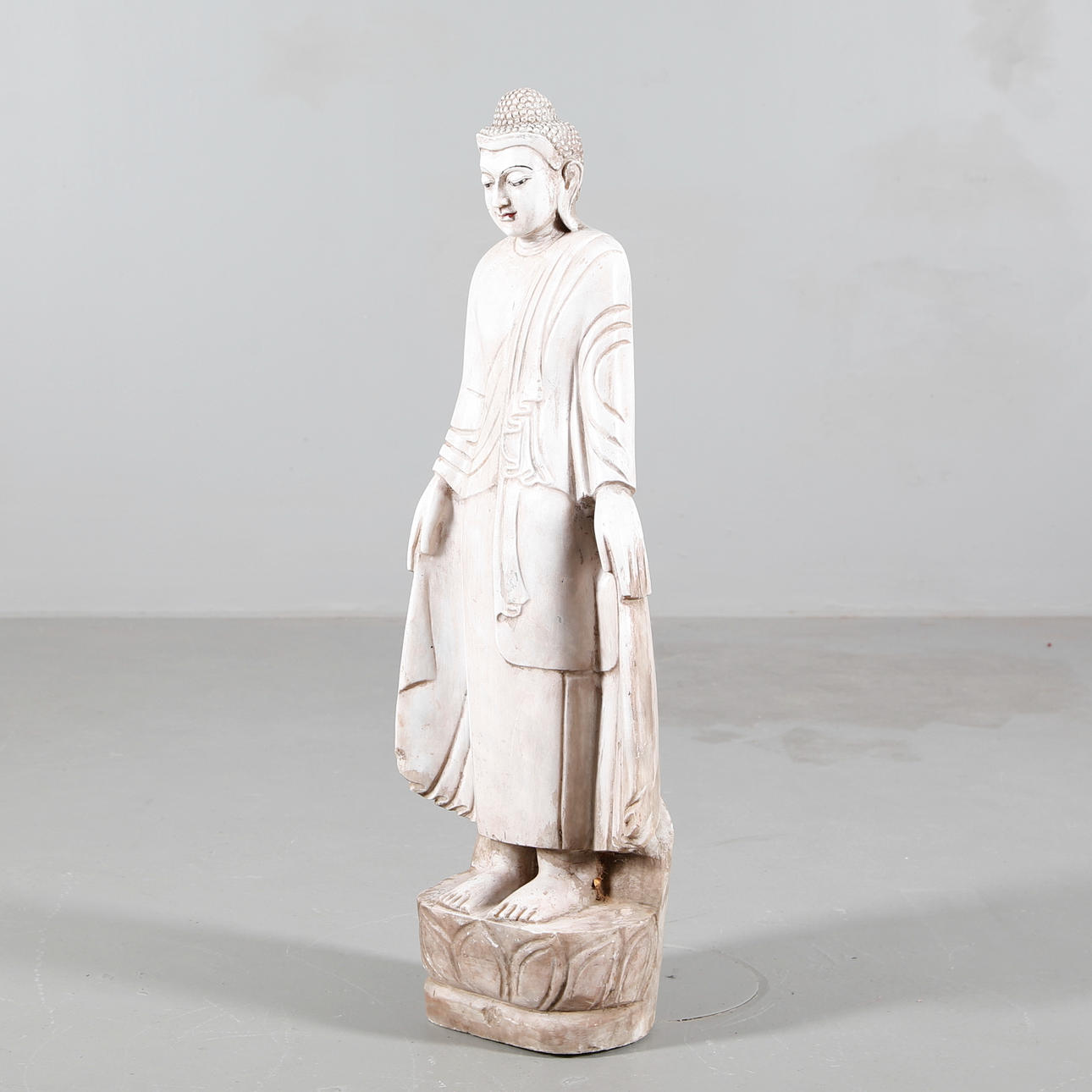 BUDDHA i marmor, Burma, 1800/1900-talets början.