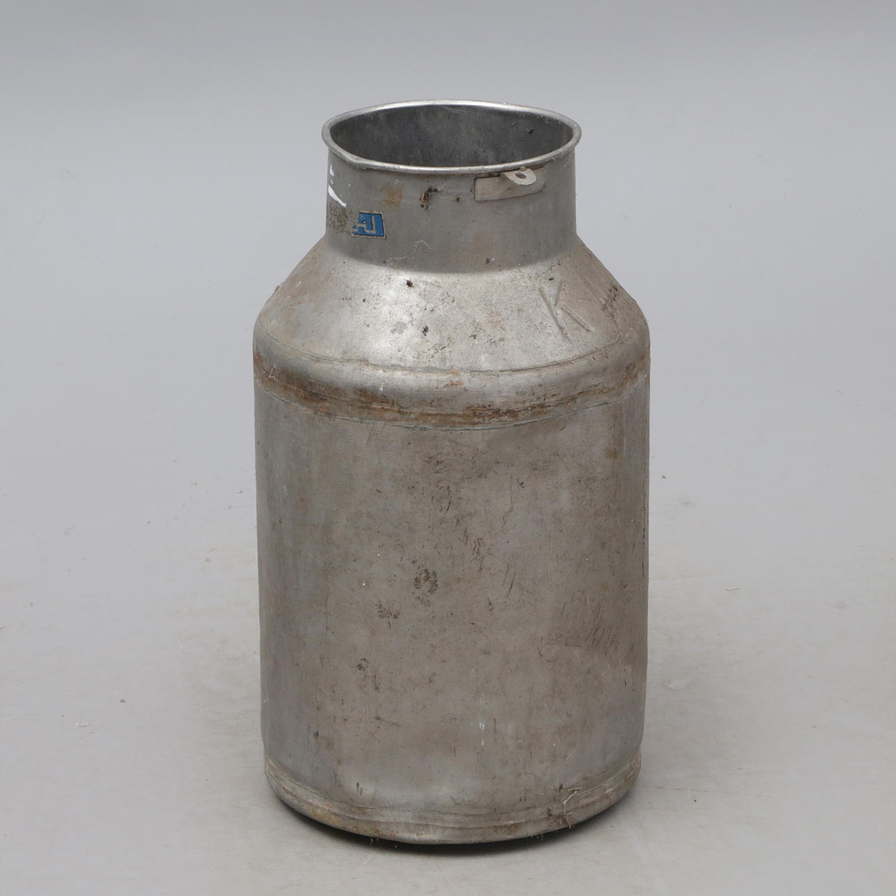 MJÖLKSPANN, rostfri plåt.