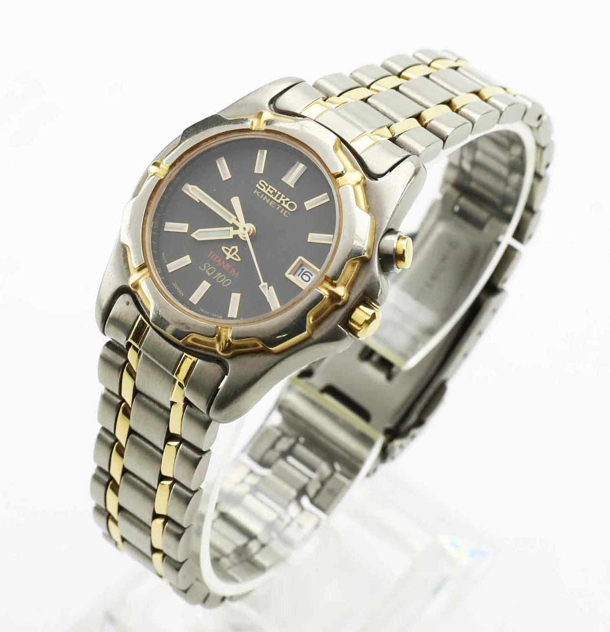 WRISTWATCH, Seiko Kinetic Titanium SQ100.