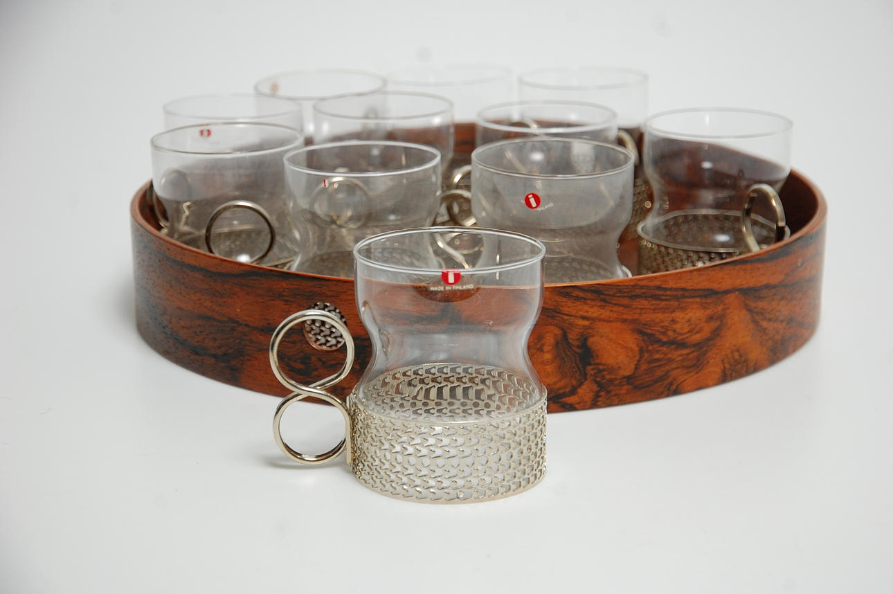 GLAS 11 st " Tsaikka " Timo Sarpaneva, 1 st BRICKA, 1960-tal.