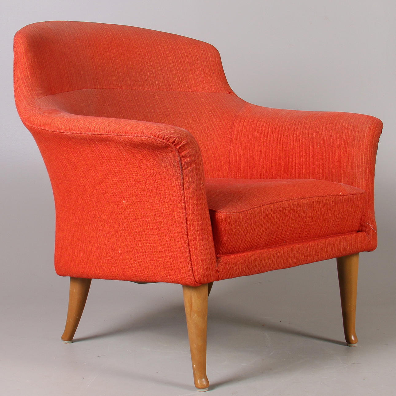 FÅTÖLJ, "Greta", ur serien Familjen Triva, Kerstin Hörlin Holmqvist, Nordiska Kompaniet, 1960-tal.