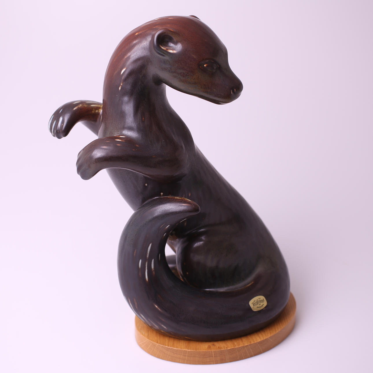 GUNNAR NYLUND. SKULPTUR - UTTER, keramik, signerad GN -86 - Rörstrand, 1986.